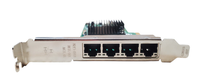 Dell Intel I350T4 4-Port 1Gbe Ethernet Network Card 0X8DHT