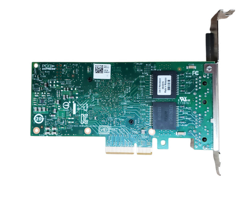 Dell Intel I350T4 4-Port 1Gbe Ethernet Network Card 0X8DHT