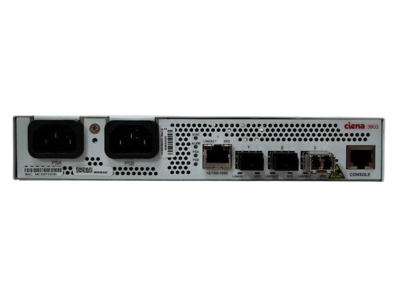 Ciena 3903 Ethernet Service Delivery Switch 170-3903-900, Factory Reset