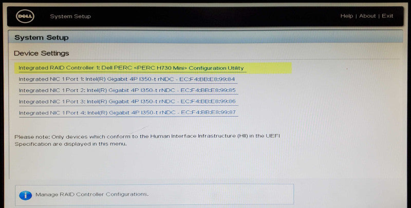 Dell PowerEdge R730 2x Xeon E5-2670 v3 64GB DDR4 H730 Mini - No HDD