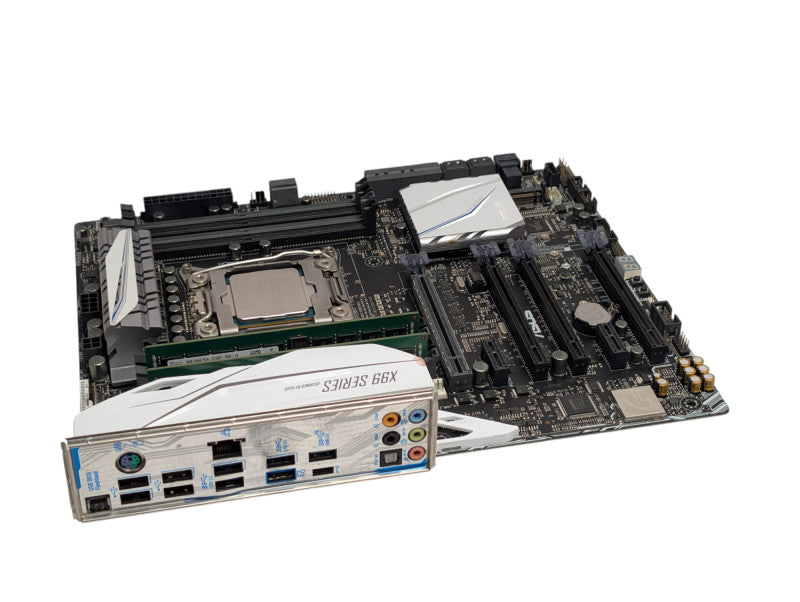 ASUS X99-A II Motherboard Intel Xeon E5-2640 v3 16GB RAM PLEASE READ  -