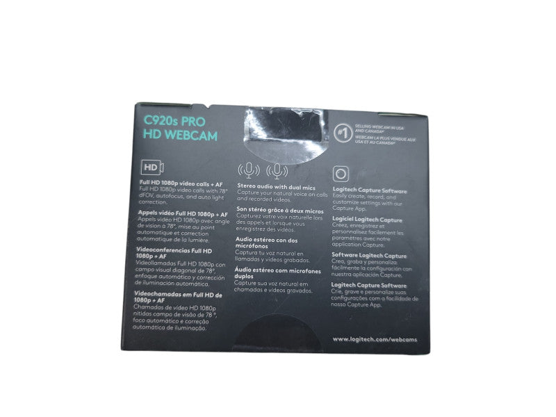 Logitech C920S PRO HD WEBCAM %