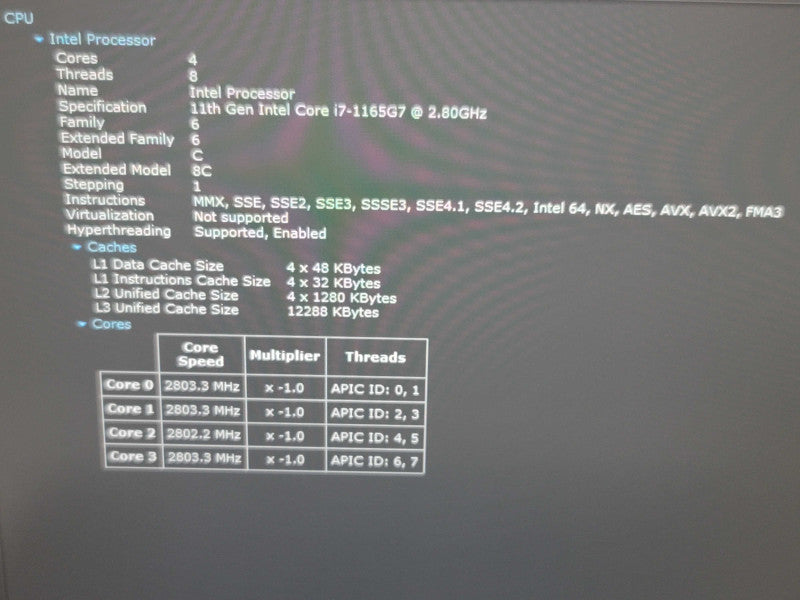 Lenovo ThinkPad E14 Gen 2 i7-1165G7 16GB RAM 256GB SSD β Lap200