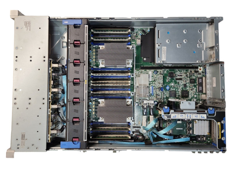 HP DL380 Gen9 2U 8x2.5", 2x Xeon E5-2650v4, 128GB DDR4, 4x1.8TB SAS, P440ar
