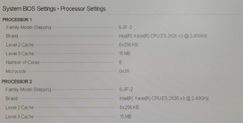Dell PowerEdge R730 - 2x Xeon E5-2620 v3, 32GB DDR4, H330 Mini, 2x 750W PSU