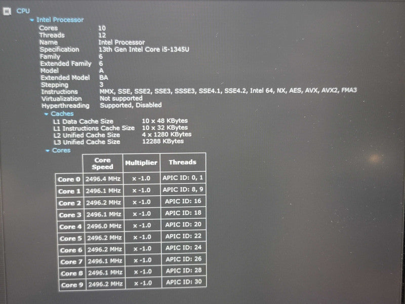 HP EliteBook 840 G10 i5-1345U 16GB DDR5 256GB SSD  β Lap200