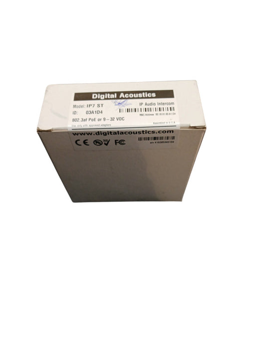 Digital Acoustics IP7 Series IP7 ST IP Audio/Paging Amplifier