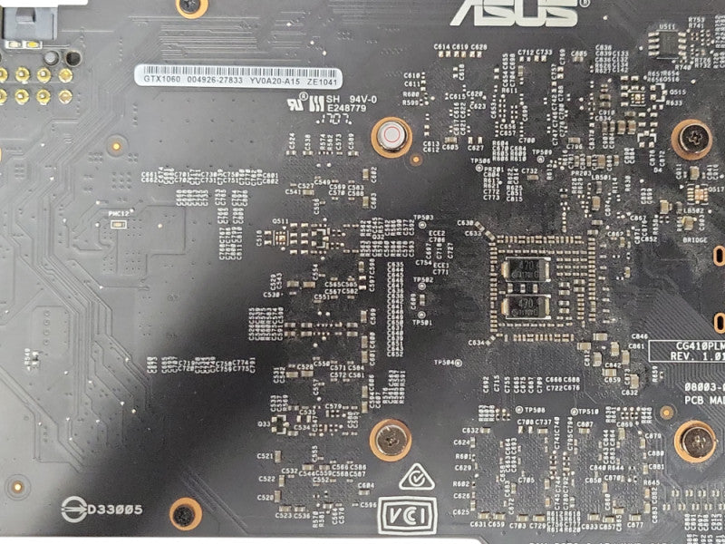 ASUS GeForce GTX 1060 6GB GDDR5 Graphics Card _