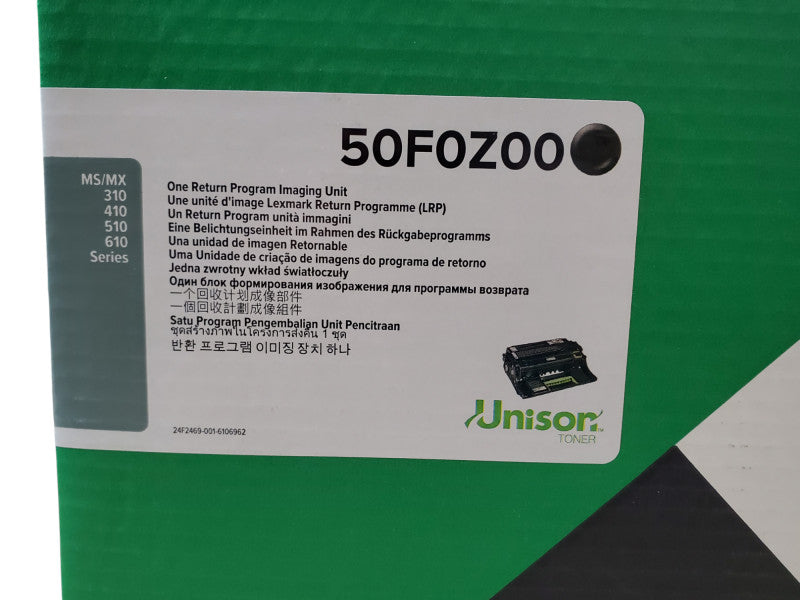 Lexmark 50F0Z00 Imaging Unit - New