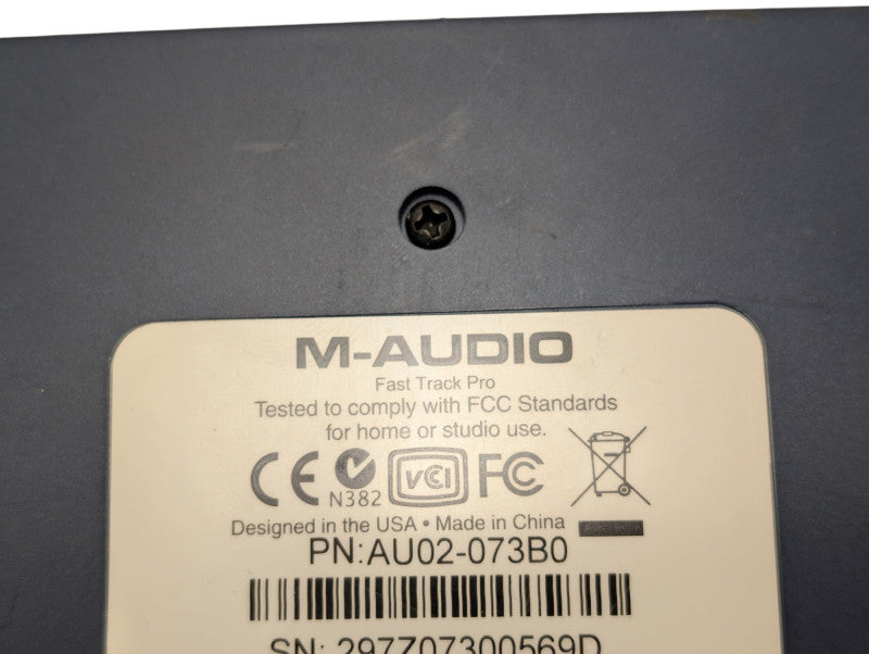 M-AUDIO Fast Track Pro USB Audio / MIDI Interface -