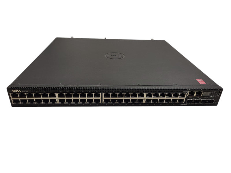 Dell N3048P, 48-Port Gigabit PoE+, 2x 10G SFP+ Managed Switch, 2x 1100W PSU Q$