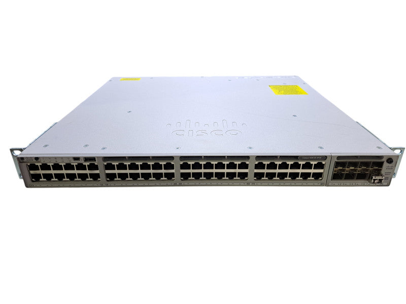 Cisco C9300-48U-E V03 | 48-Port Gigabit UPOE Switch w/ C9300-NM-8X, 1100W