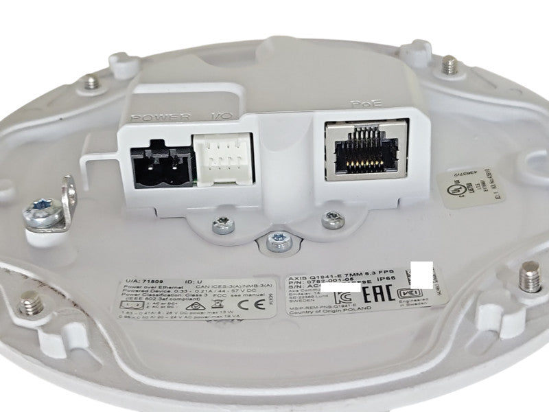 Axis Q1941-E 0782-001-05 7MM Thermal Network Camera 8.3 FPS _