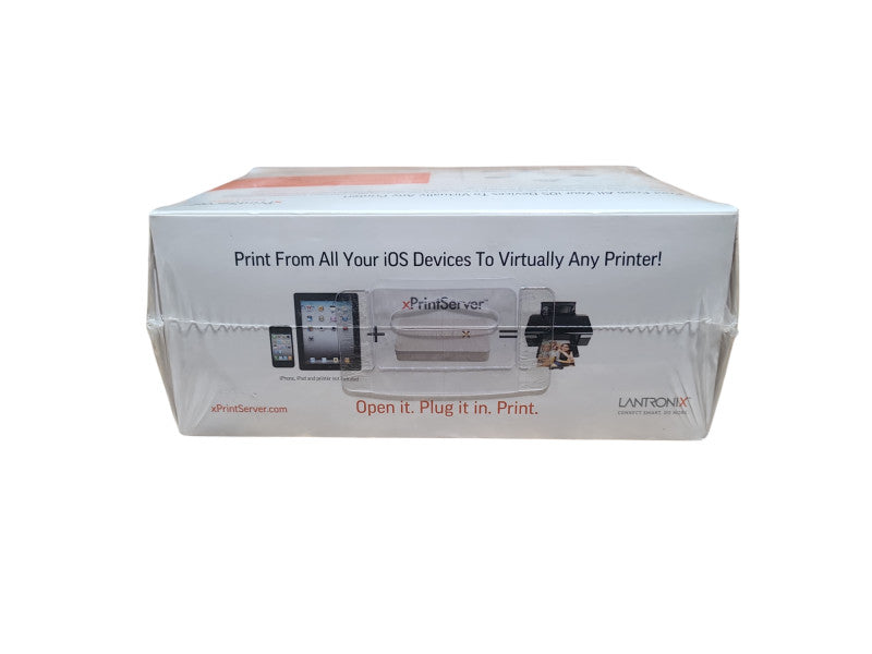 Lantronix xPrintServer Home Edition (XPS1002HM-01-S) iOS Printing SEALED