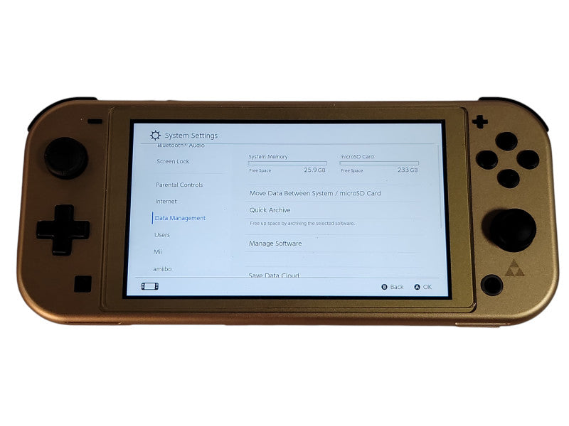 Nintendo Switch Lite - 32GB/256GB - TLOZ Edition [HDH-001] (