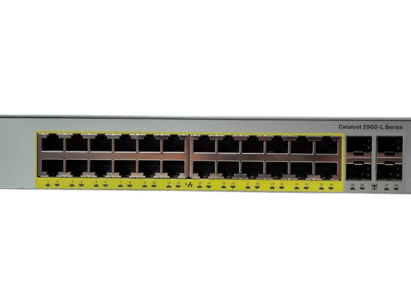 Cisco WS-C2960L-24PS-LL V01, 24-Port Gigabit PoE+ Silent Managed Switch