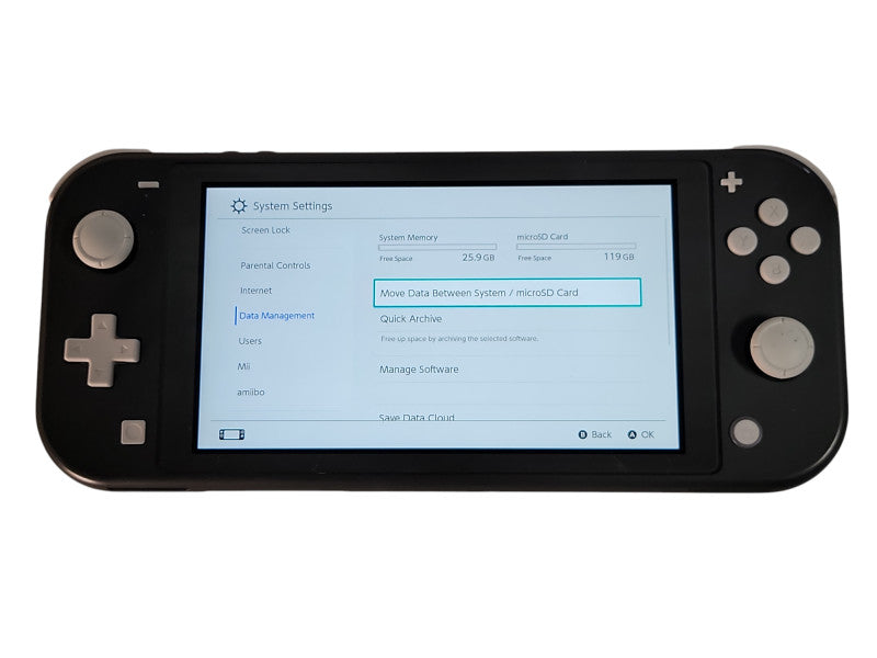 Nintendo Switch Lite - 32GB/128GB - Gray [HDH-001] (