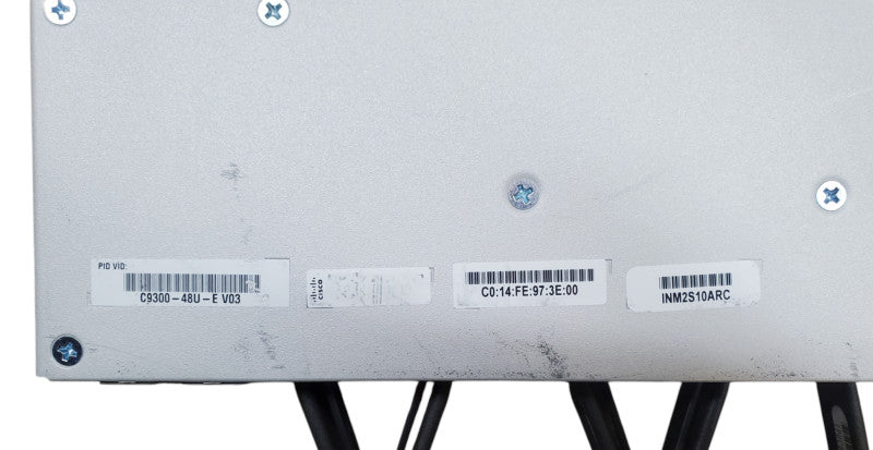 Cisco C9300-48U-E V03 | 48-Port Gigabit UPOE Switch - No PSU