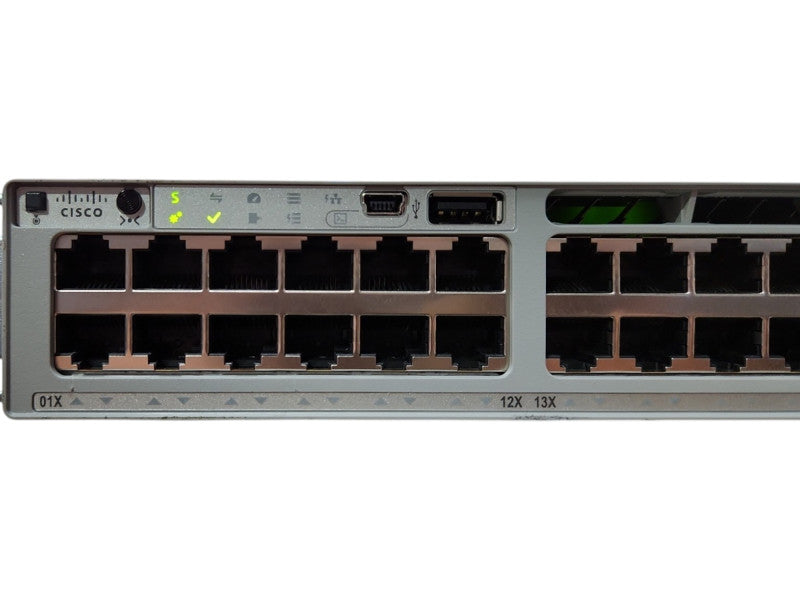 Cisco C9300-48U-E V03, 48-Port Gigabit UPOE Managed Switch w/ C9300-NM-8X
