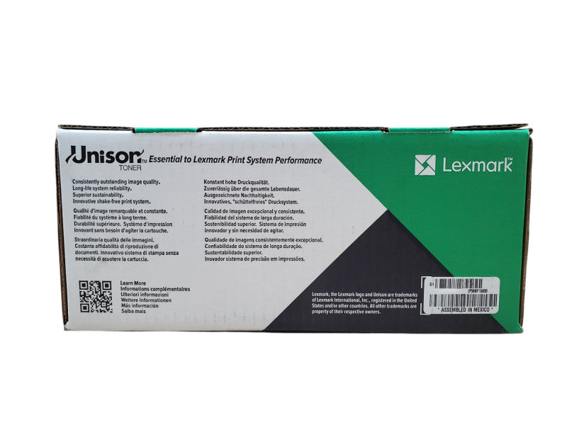 Lexmark 56F1H00 High Yield Black Toner Cartridge - New