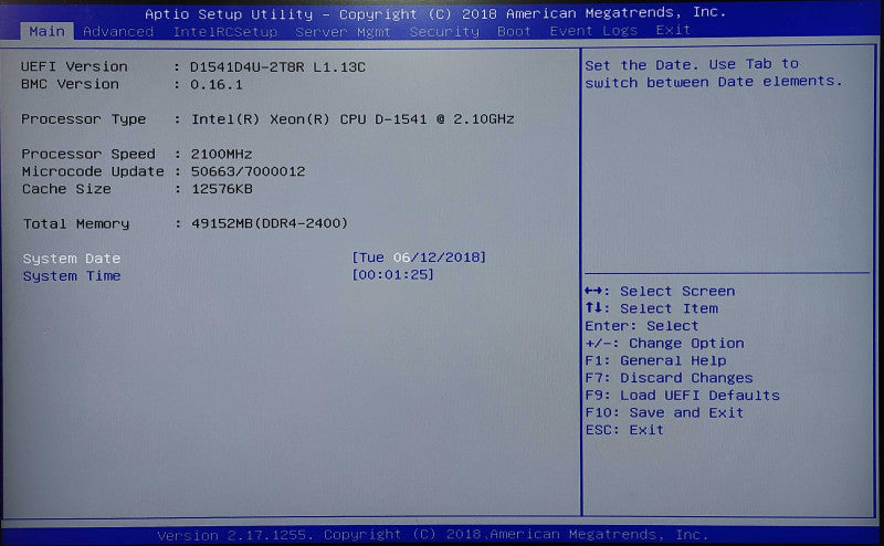Datto S3P4000 1U 4x3.5", Xeon D-1541 2.10GHz, 48GB DDR4, 2x 250GB SSD