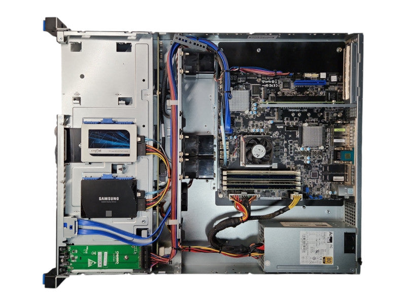 Datto S3P4000 1U 4x3.5", Xeon D-1541 2.10GHz, 48GB DDR4, 2x 250GB SSD