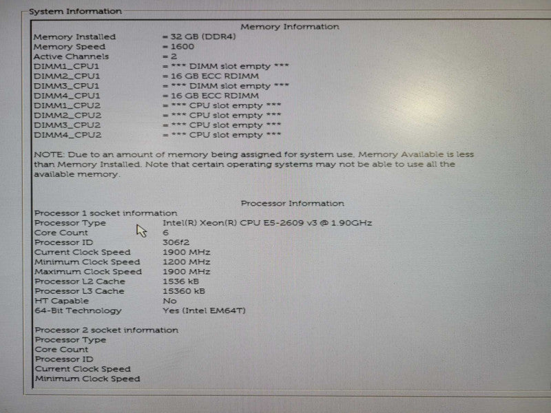 Dell Precision T7810 -  Xeon E5-2609 v3 32GB DDR4 QUADRO K420 825W PSU !