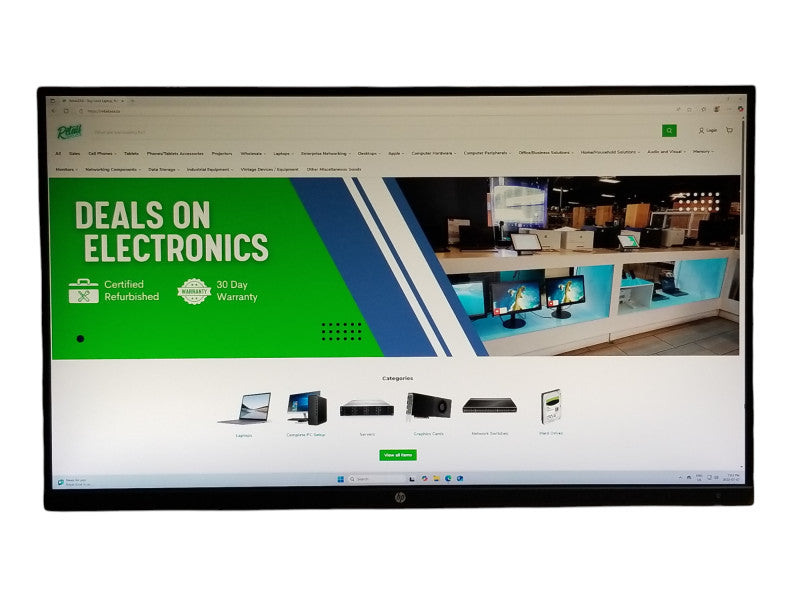 HP Z27n Monitor 27in 2560 x 1440 2K - K7C09A - NO STAND