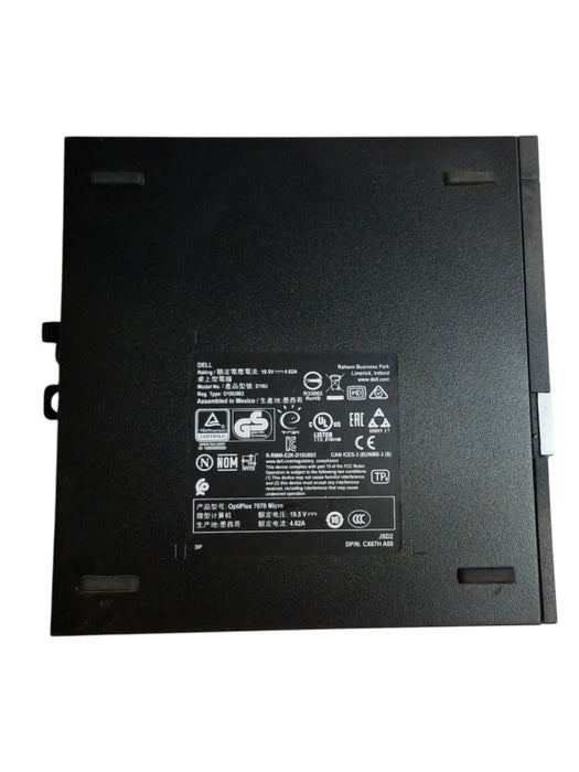 Dell OptiPlex 7070 USFF, Intel i5-9500T CPU 2.20GHz, 8GB RAM - NO HDD