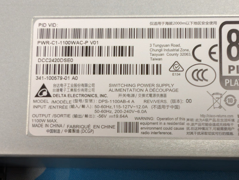Cisco Catalyst 9300 48 UPOE Managed POE Switch C9300-48U-E v3 READ  -
