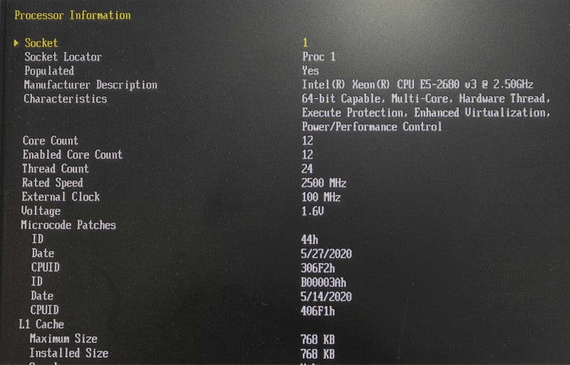 HP ProLiant DL380 Gen9 - 2x Xeon E5-2680 v3, 128GB DDR4, 3x P440, NO HDD