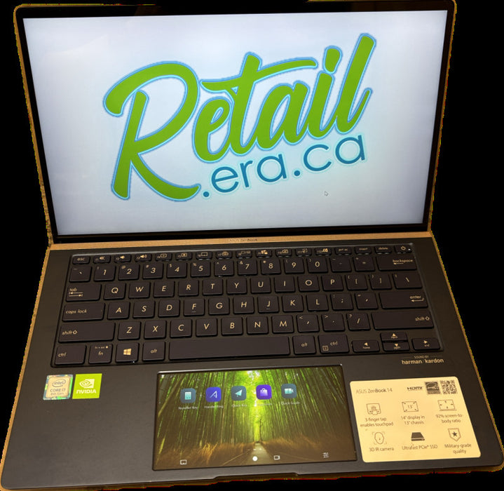 Asus ZenBook UXX433FA Touch Pad LCD i7-8565U MX520 GPU 16GB RAM 256SSD READ  Lap200
