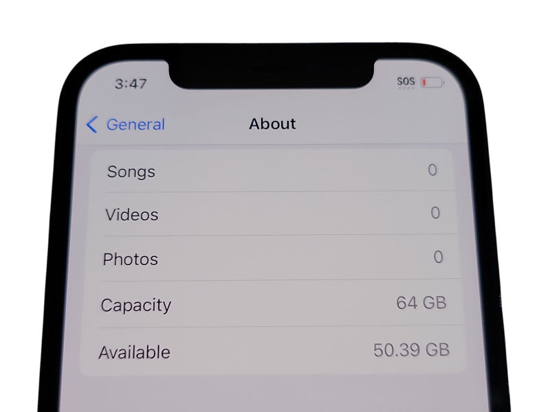 Apple iPhone 12 - 64GB - Space Gray [A2402] (