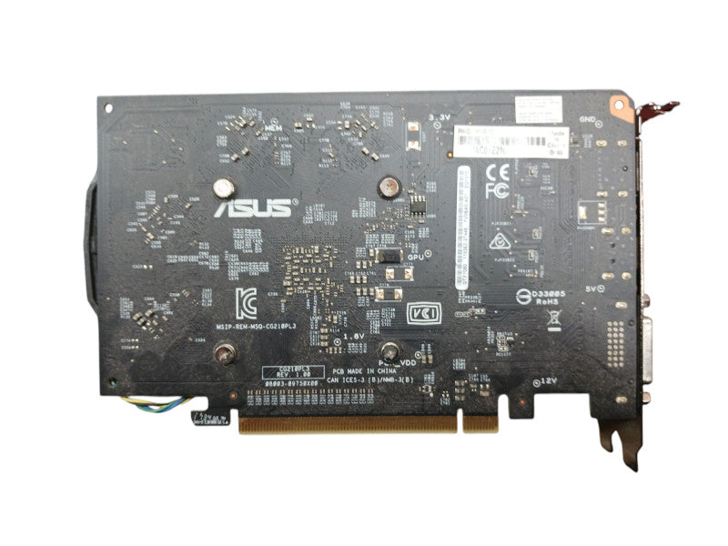 ASUS Phoenix GeForce GTX 1050 2GB GDDR5 Graphics Card Q