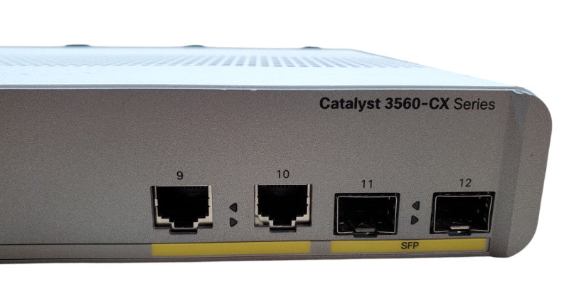 Cisco WS-C3560CX-8PC-S V03 | 8-Port Gigabit PoE+ 240W Silent Switch 2x SFP