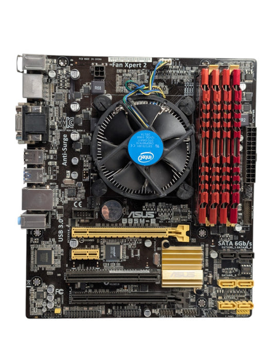 ASUS B85M-E Intel Core i7-4790 32GB RAM  -