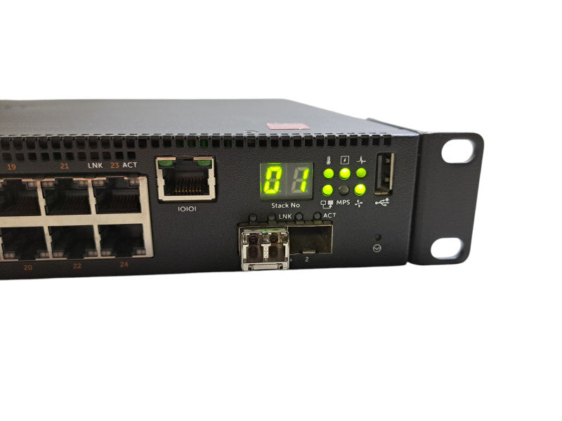 Dell N2024P | 24-Port Gigabit PoE+ Managed Switch w/ 2x 10G SFP+
