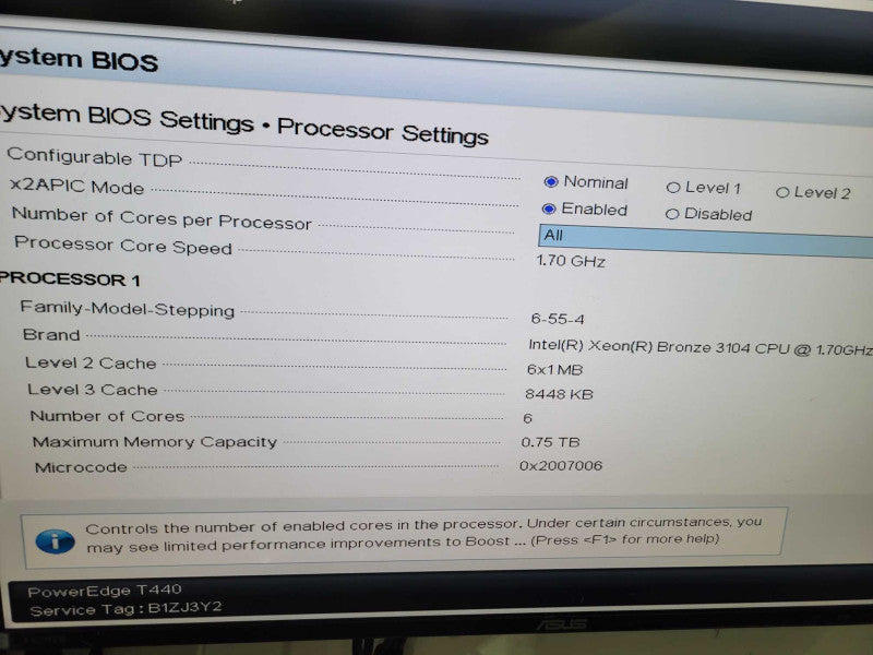 Dell PowerEdge T440 - Xeon Bronze 3104 96GB DDR4 5x4TB HDD PERC H730P  %