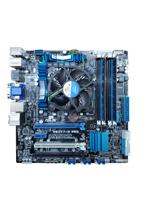 ASUS P8Z77-M Pro Motherboard Intel Core i7-3770 16GB DDR4 - No I/O Shield