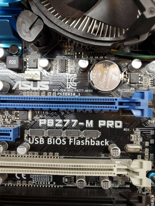 ASUS P8Z77-M Pro Motherboard Intel Core i7-3770 16GB DDR4 - No I/O Shield