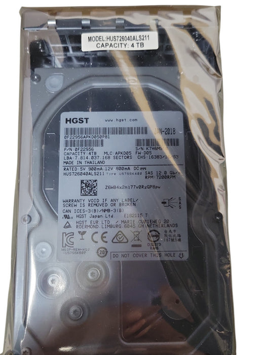 Open-Box Supermicro AOM-SAS3-937EL-JB KIT w/ WD 1.92TB SAS SSD and 4TB SAS  _
