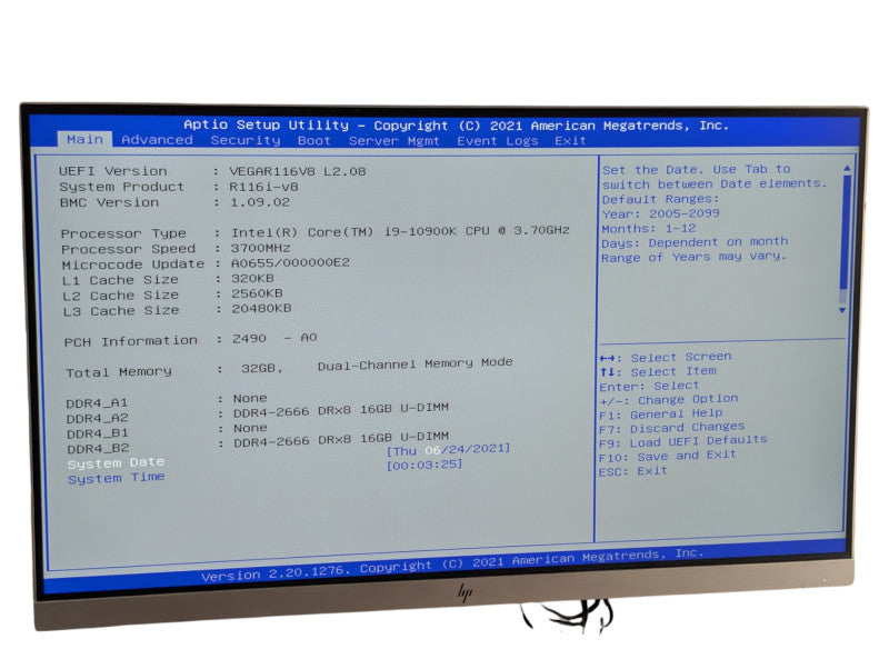 Custom 1U Water Cooled PC ASRock Z490D4U-2L2T Intel Core i9-10900K -