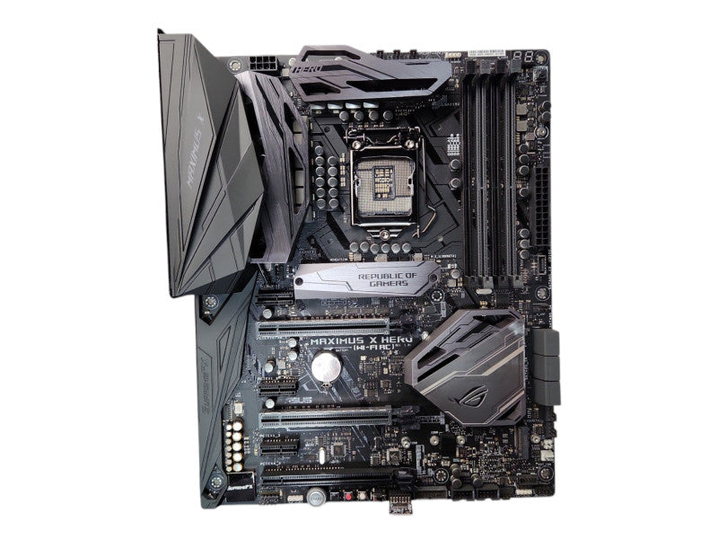 ROG MAXIMUS X HERO WI-FI AC Z370 Intel LGA1151 DDR4 ATX Motherboard, READ