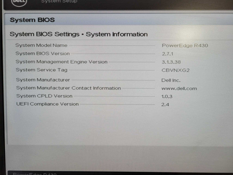 Dell PE R430 1U 8x2.5", 2x Xeon E5-2620 v3 @ 2.40GHz, 128GB DDR4 H730Mini !