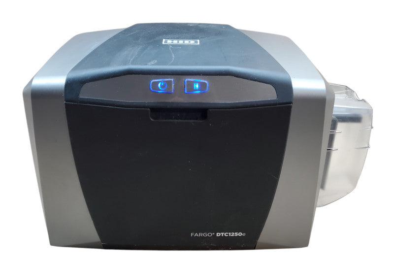 Fargo HID DTC1250E X001800-1 ID Card Printer *READ*