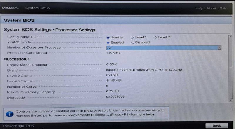 Dell PowerEdge T440 | Xeon Bronze 3104, 32GB DDR4, 5x 4TB HDD, H730P RAID