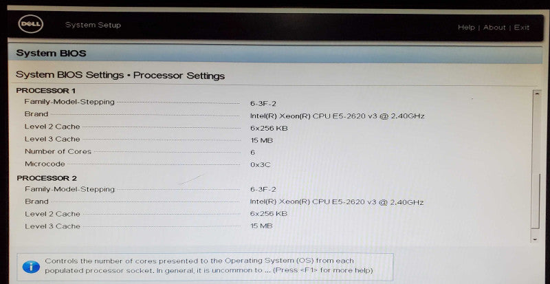 Dell PowerEdge R430 2x Xeon E5-2620 v3 64GB DDR4