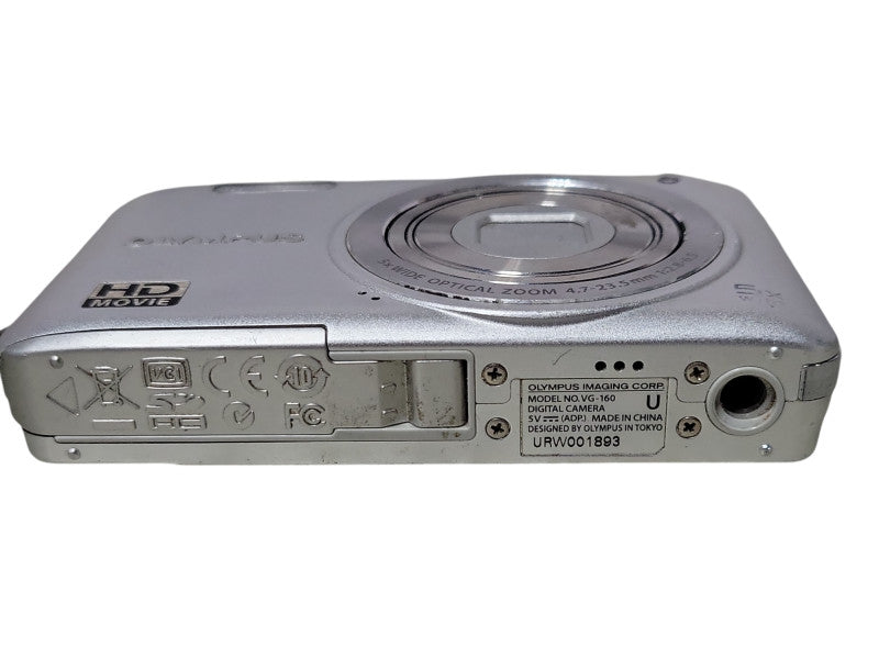 Olympus VG-160 14 Mega Pixels 5x Optical Zoom Digital Camera, READ _