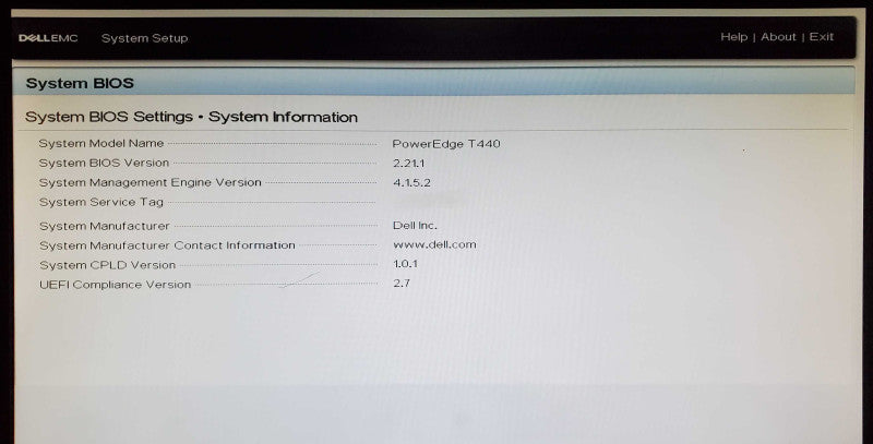 Dell PowerEdge T440 1x Xeon Bronze 3104 32GB DDR4 - No RAID/HDD