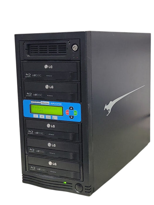 Kanguru Solutions 5 Bay Blu-Ray BD Rewriter Duplicator (5x LG BD rewriter) _